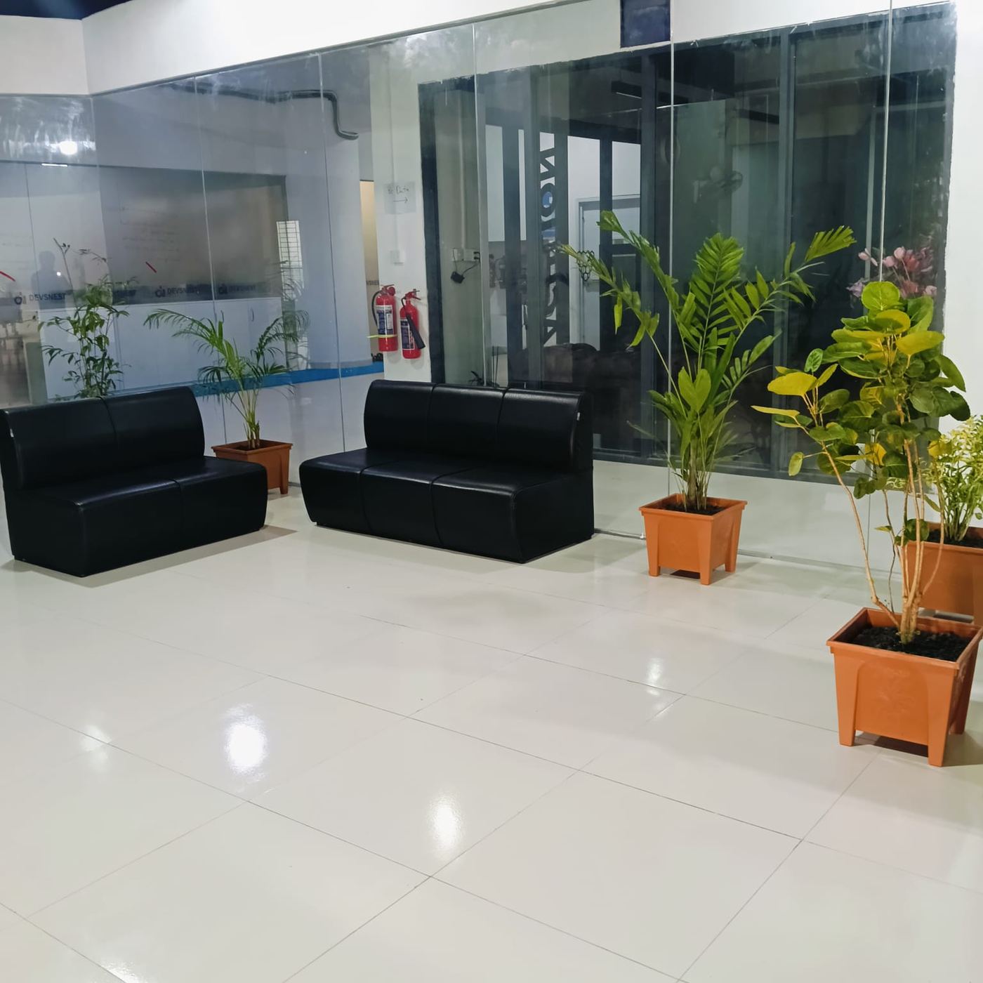THB VISA waiting area, Shyamoli, Dhaka